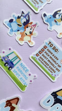 Load and play video in Gallery viewer, Blue Heeler Sticker Bundle (16 Total)