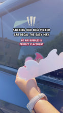 Load and play video in Gallery viewer, Jaq Jaq & Gus Gus Peeker Car Decal