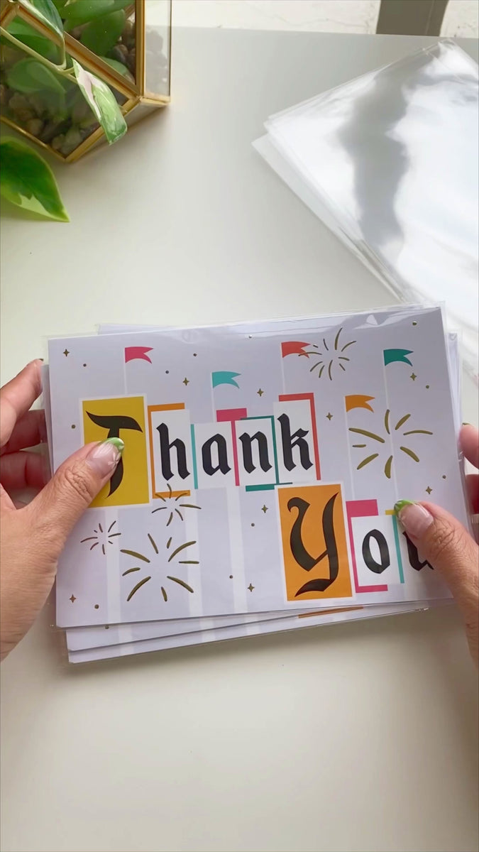 Thank You Fireworks Greeting Card – Wish Upon Magic