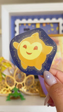Load and play video in Gallery viewer, Wish Star Stardust Glitter Sticker