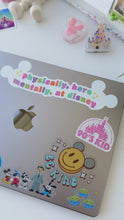 Load and play video in Gallery viewer, Physically Here Mentally At Disney Car Decal