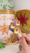 Load and play video in Gallery viewer, Floating Lanterns Glow in the Dark Transparent Stickers