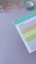 Load and play video in Gallery viewer, Hidden Mickey 14 Day Challenge Habit Tracker Notepad