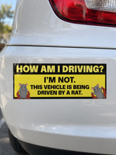 Load image into Gallery viewer, How Am I Driving Remy Car Decal