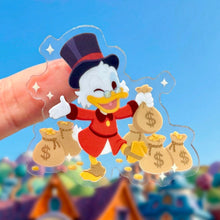 Load image into Gallery viewer, Scrooge McDuck Transparent Sticker