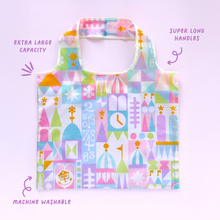 Load image into Gallery viewer, It's A Small Pastel World Reusable Tote Bag