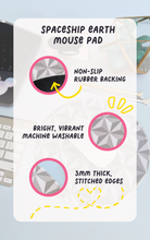 Load image into Gallery viewer, Spaceship Earth Mouse Pad