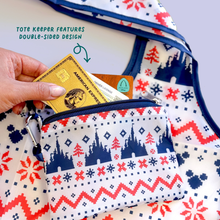 Load image into Gallery viewer, Christmas Sweater Reusable Tote Bag