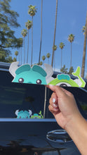 Load and play video in Gallery viewer, Mike &amp; Sully Peeker Car Decal
