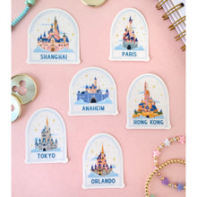 Load image into Gallery viewer, Anaheim Castle in the Sky Transparent Sticker