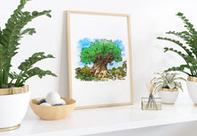 Load image into Gallery viewer, Tree of Life Disneyscape Art Print