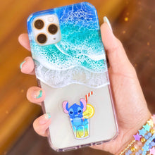 Load image into Gallery viewer, Stitch Lemonade Transparent  Sticker