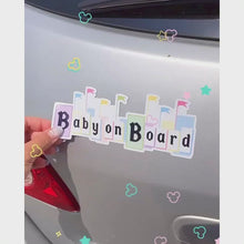 Load and play video in Gallery viewer, Baby on Board Car Decal