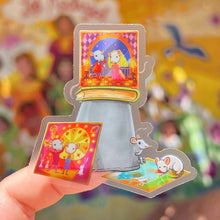 Load image into Gallery viewer, Bruno's Bucket and Rats Telenovela Transparent Sticker