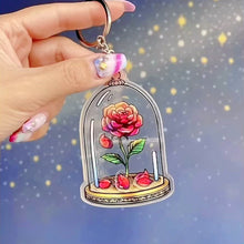 Load and play video in Gallery viewer, Enchanted Rose Transparent Shaker
