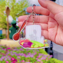 Load and play video in Gallery viewer, Little Chef Remy Ratatouille Transparent Acrylic Charm
