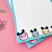 Load image into Gallery viewer, Today Is A Magical Day Happy Mouseketeer Notepad