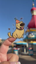 Load and play video in Gallery viewer, Party Dug Transparent Sticker