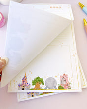 Load image into Gallery viewer, Everyday To Dos WDW Park Landmarks Planner Notepad