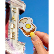 Load image into Gallery viewer, Toast Sunny Side Up Eggs Rainbow Sticker