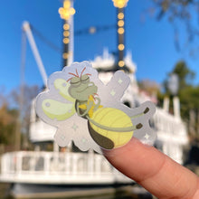 Load image into Gallery viewer, Ray with Evangeline Plushie Transparent Sticker