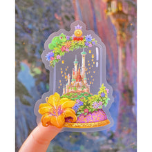 Load image into Gallery viewer, Tangled Terrarium Transparent Sticker