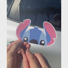 Load and play video in Gallery viewer, Stitch Peeker Car Decal
