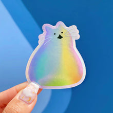 Load image into Gallery viewer, Soul Cat Mr. Mittens Holographic Sticker