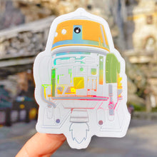 Load image into Gallery viewer, Chopper Star Wars Holographic Sticker