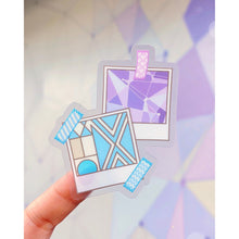Load image into Gallery viewer, Polaroid Walls of Disney Transparent Stickers