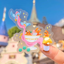 Load image into Gallery viewer, Cinderella's Dressmaking Transparent Sticker