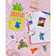 Load image into Gallery viewer, Ohana on Board Stitch Car Magnet