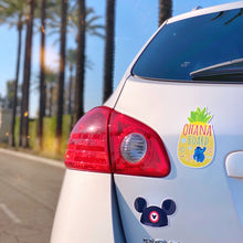 Load image into Gallery viewer, Ohana on Board Stitch Car Magnet