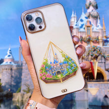 Load image into Gallery viewer, Sleeping Beauty Castle Terrarium Transparent Sticker