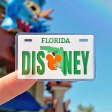 Load image into Gallery viewer, Florida License Plate Transparent Sticker