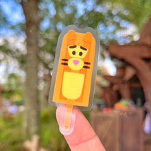 Load image into Gallery viewer, Tigger Popsicle Transparent  Sticker