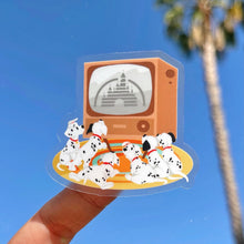 Load image into Gallery viewer, 101 Dalmatians Family Time Transparent Sticker