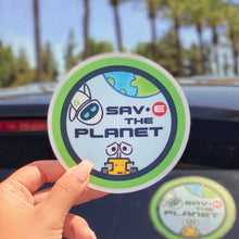 Load image into Gallery viewer, Save The Planet Wall-E Car Decal