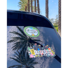 Load image into Gallery viewer, Disneyland Floral Car Decal