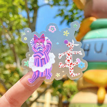 Load image into Gallery viewer, Heffalumps & Woozles Winnie the Pooh Transparent Sticker