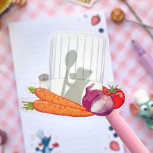 Load image into Gallery viewer, Little Chef's Ingredients Transparent Sticker