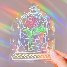 Load image into Gallery viewer, Enchanted Rose Suncatcher
