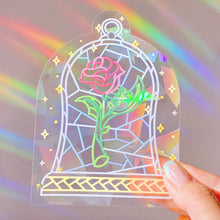 Load image into Gallery viewer, Enchanted Rose Suncatcher