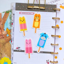 Load image into Gallery viewer, Piglet Popsicle Transparent  Sticker