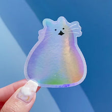 Load and play video in Gallery viewer, Soul Cat Mr. Mittens Holographic Sticker
