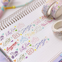 Load image into Gallery viewer, Classic Autographs Washi Tape