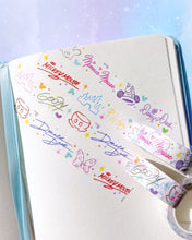Load image into Gallery viewer, Classic Autographs Washi Tape