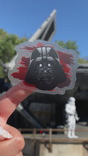 Load and play video in Gallery viewer, Darth Vader Star Wars Helmet Transparent Sticker