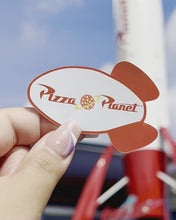 Load and play video in Gallery viewer, Pizza Planet Holographic Sticker