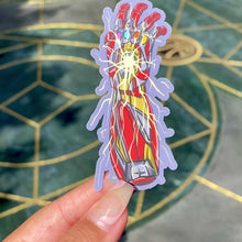Load and play video in Gallery viewer, Iron Man Infinity Gauntlet Holographic Sticker